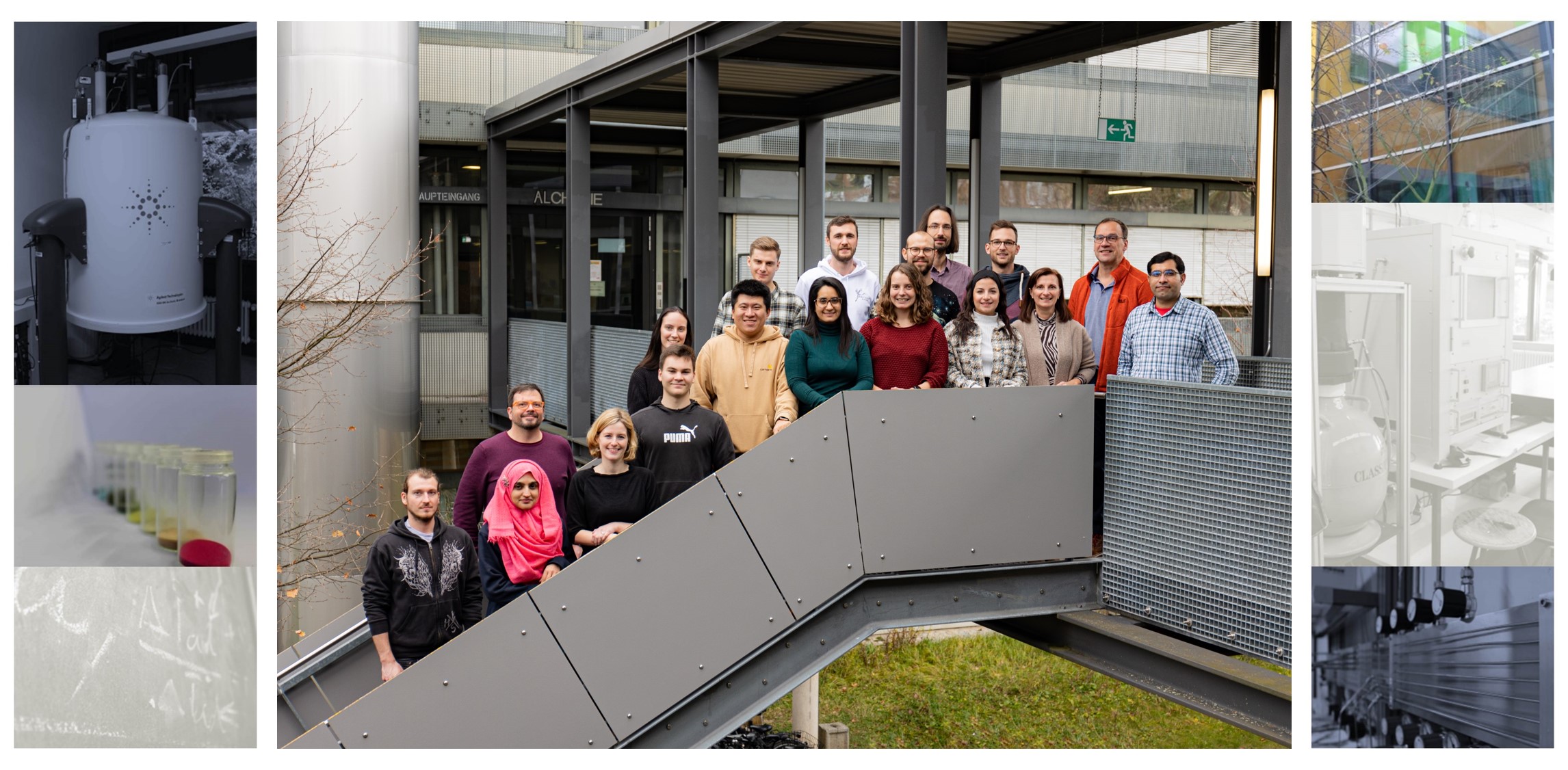 Gruppenfoto der Arbeitsgruppe Hartmann